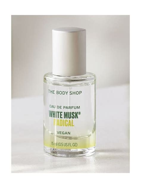 body shop white musk radical.